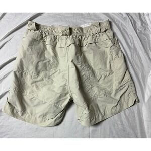 AFTCO American Fishing Tackle Co Mens Cargo Khaki Fishing Shorts 38 Tan Outdoor